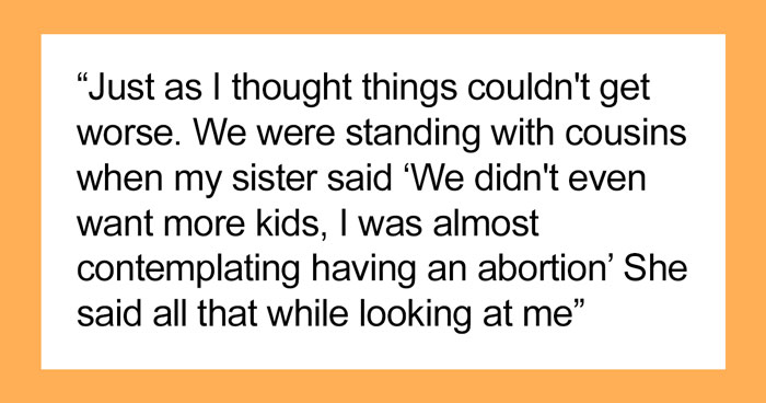 “AITA For Walking Out Of My Sister’s Birthday Party After She Announced She Was Pregnant?”