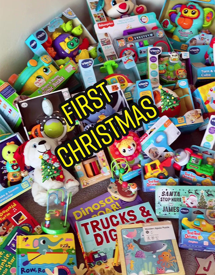 Mom Shares What Her Only Child Got For Their First Christmas, Splits The Internet