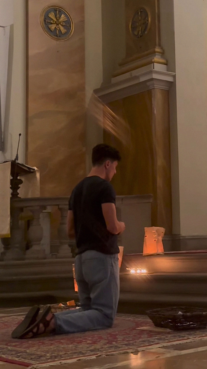 The &ldquo;Most Beautiful Man&rdquo; In Italy Ditches Modeling To Become A Priest