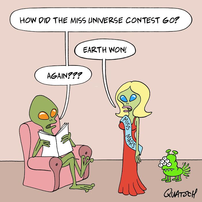 This Comics Artist Illustrates Absurd And Fun Situations In The Human And Animal Worlds (23 New Pics)