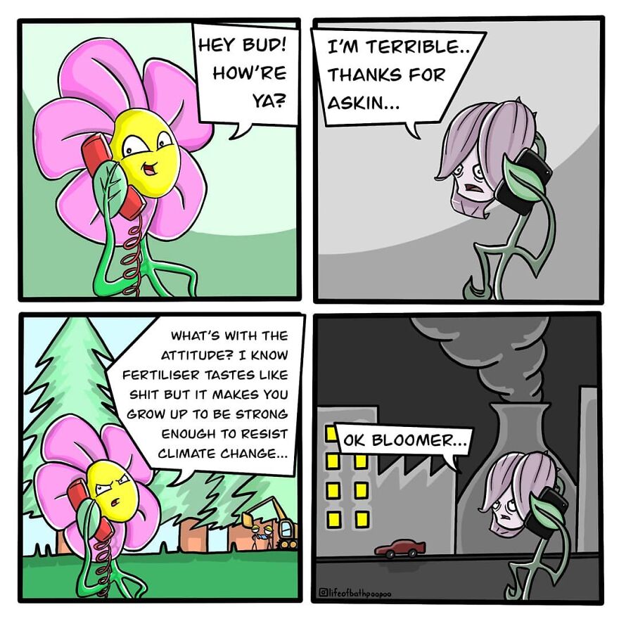 Twisted Endings: 30 New Dark Humor Comics By This Artist