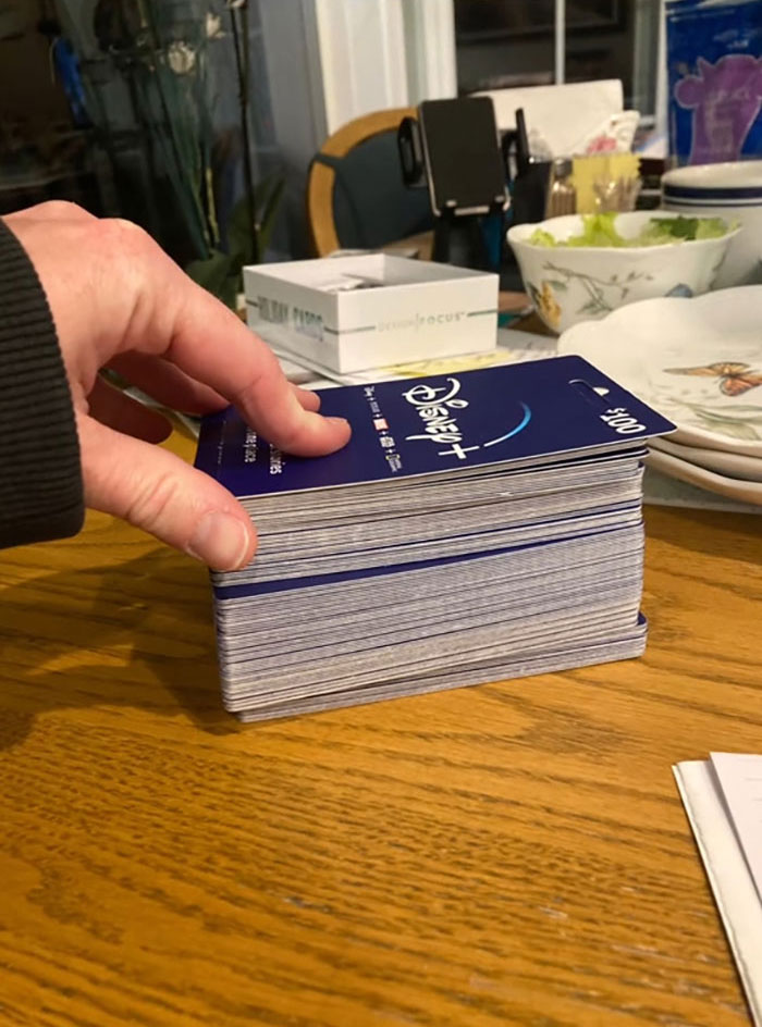 Family Gets $10k Disney+ Gift Cards Instead Of Disney Park Tickets, Puts Christmas In Jeopardy