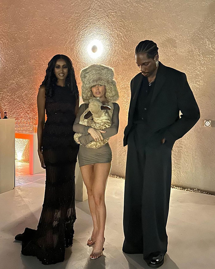 Kanye West Attends Event In Dubai With Wife Bianca Censori Who Wears &ldquo;Deer-Shaped Pillow&rdquo;