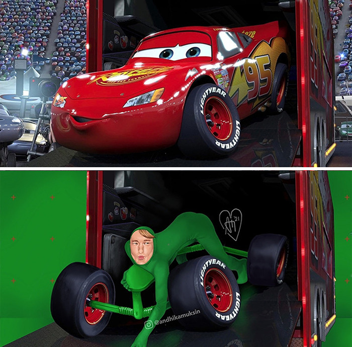Lightning Mcqueen Behind-The-Scenes