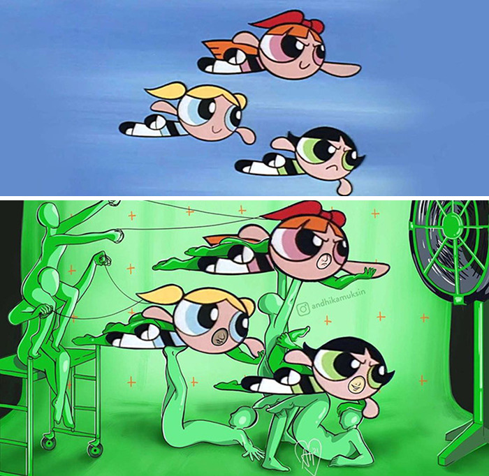 The Powerpuff Girls Behind-The-Scenes