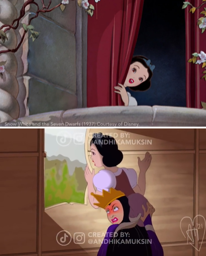 Snow White Behind-The-Scenes