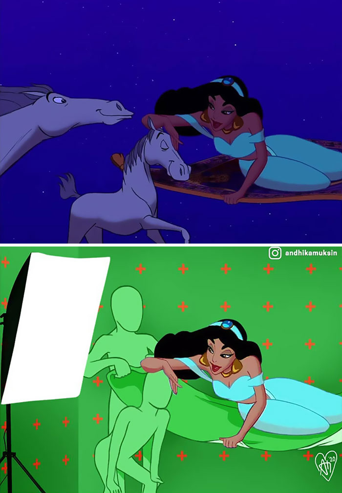 Jasmine Behind-The-Scenes