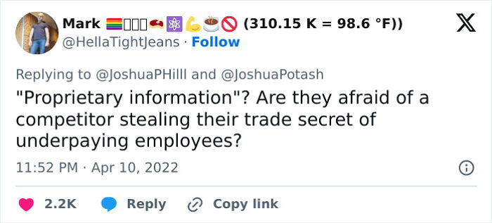 Employees Post Their Salaries On A Notice Board After Delusional Message From Management