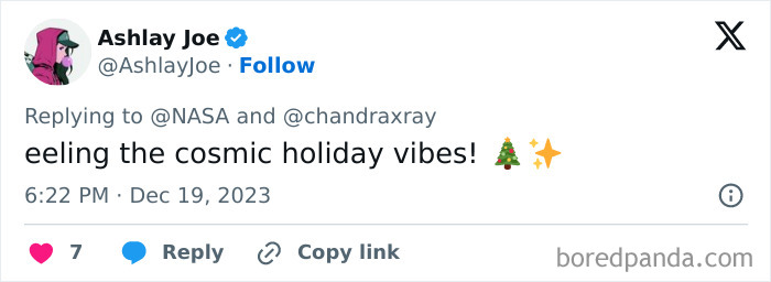 NASA Finds Cluster Of Young Stars That Looks Exactly Like A &ldquo;Cosmic Christmas Tree&rdquo;