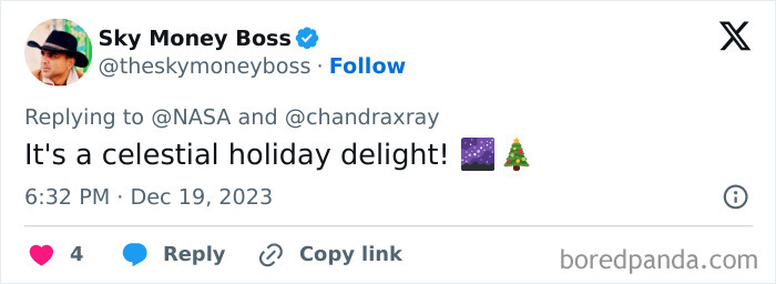 NASA Finds Cluster Of Young Stars That Looks Exactly Like A &ldquo;Cosmic Christmas Tree&rdquo;