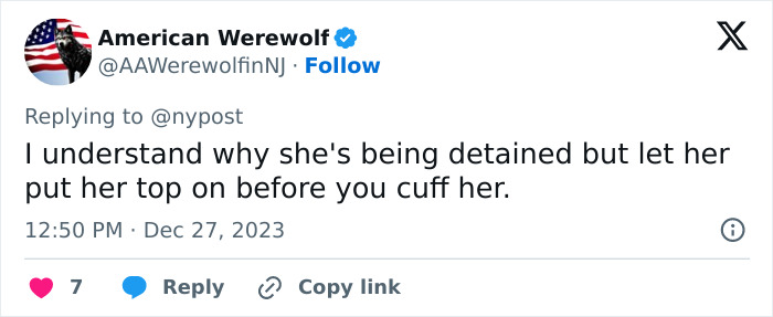 &ldquo;I Don&rsquo;t See The Problem&rdquo;: Topless Dog Walker Caroline Werner Sparks Debate On &ldquo;Double Standards&rdquo;