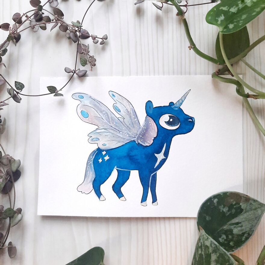 I Painted One Whimsical Illustration A Day For A Month (31 Pics)