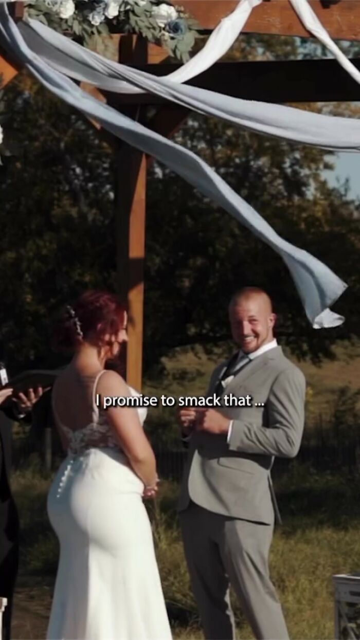 Groom Thinks His &lsquo;Gross&rsquo; Vows Are Funny, Sees No Reason To Save His Situation When Given A Chance