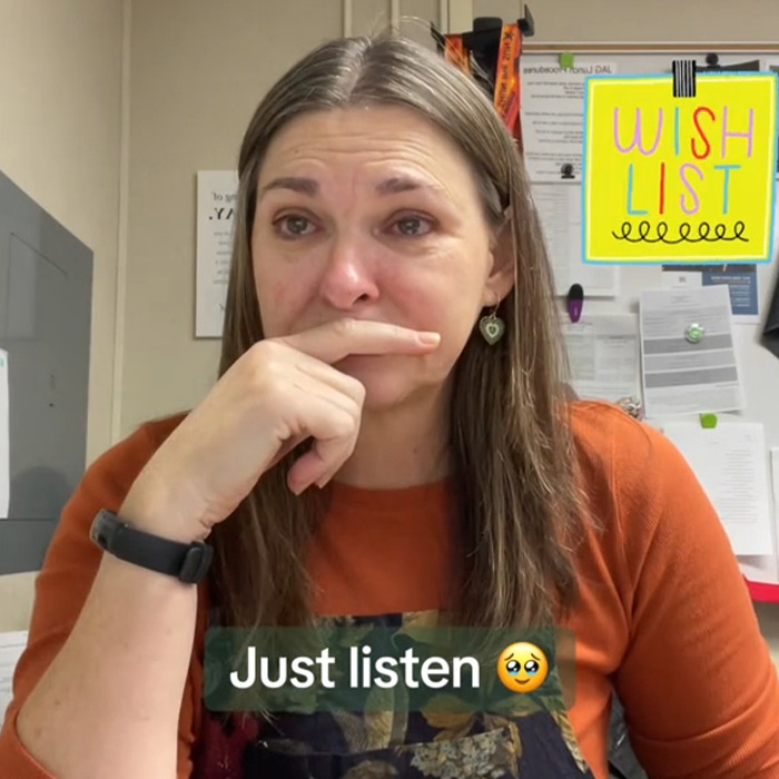 &ldquo;Cue Waterfall&rdquo;: Vegas Teacher In Tears After Revealing What Students Added To Christmas Wish List