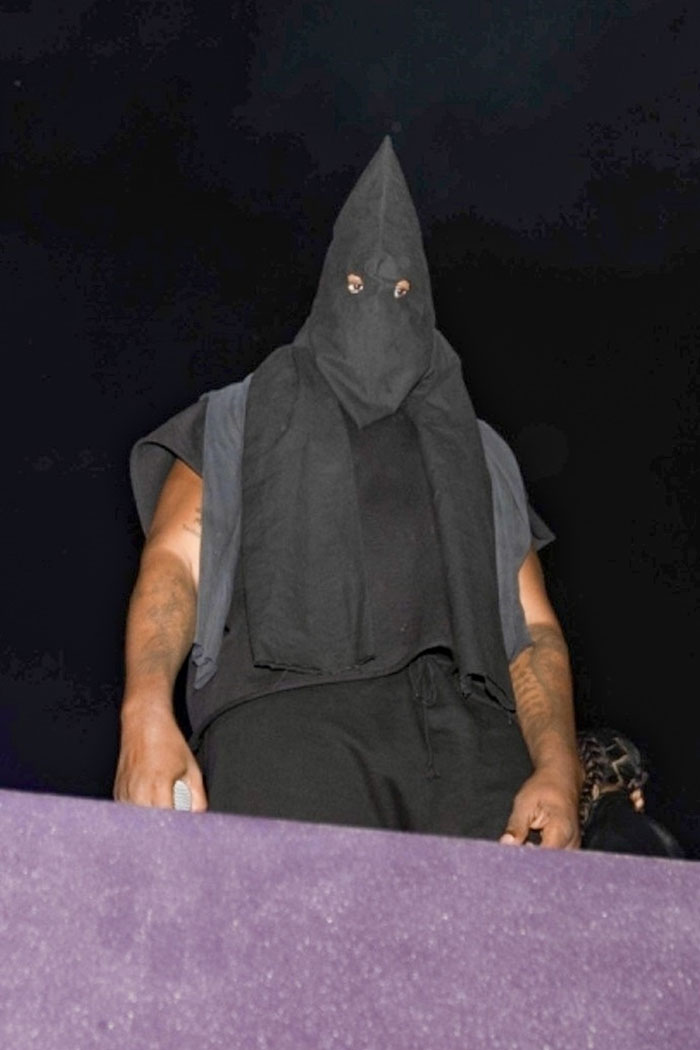 &ldquo;Get Her Off The Stage&rdquo;: Ku Klux Klan Hood Worn By Kanye West Next To Daughter North Sparks Outrage