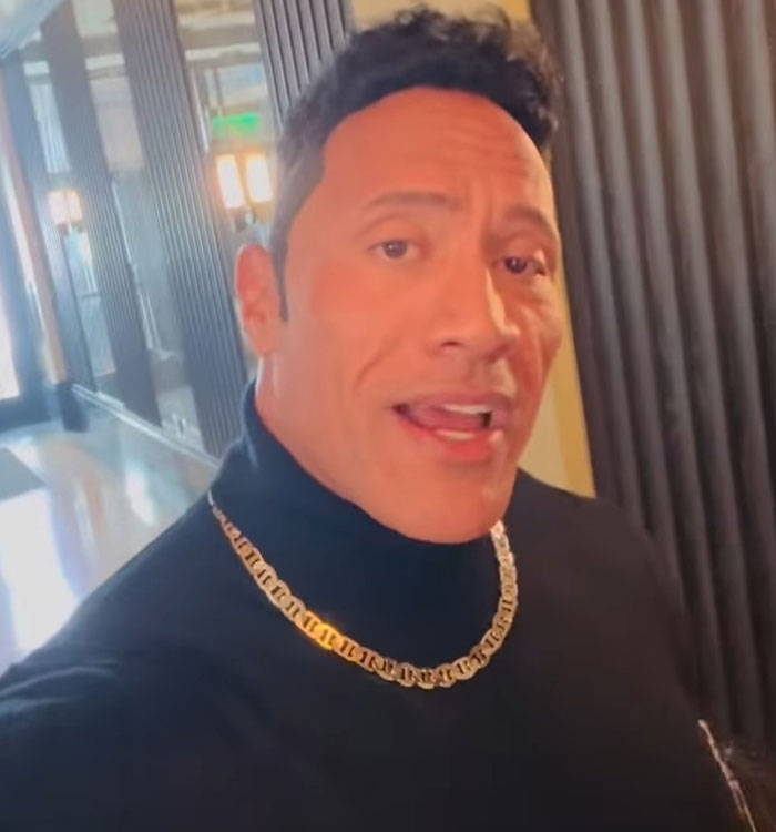 Dwayne Johnson Recreated Viral Meme Of Younger Self For Christmas, And Fans Were Not Ready