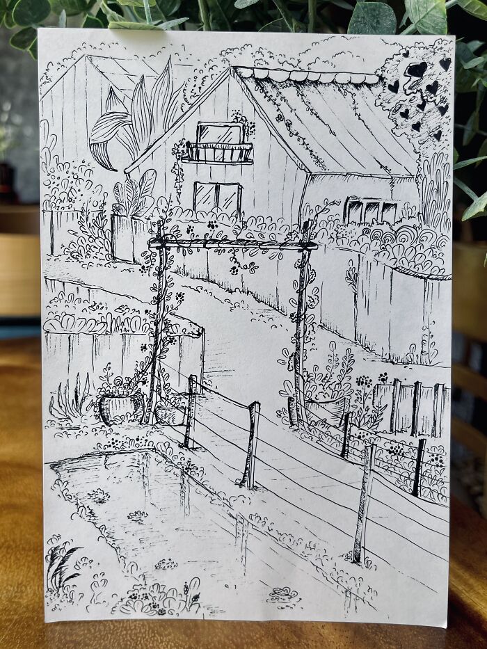 The Entrance To Someone's House