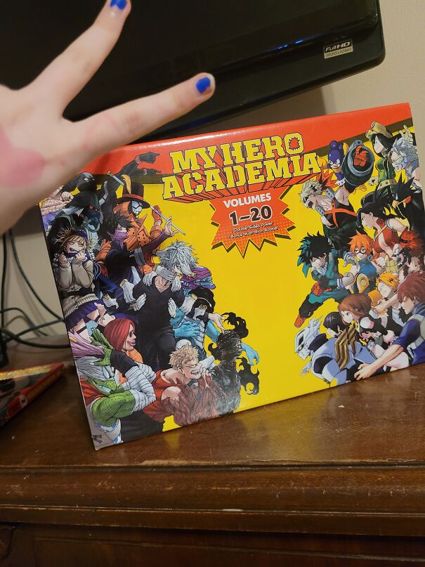 Vol 1-20 Of Mha, I've Gotten Better Gifts In The Past But I Just Got This Last Month Do I Thought I'd Flex A Little Bit