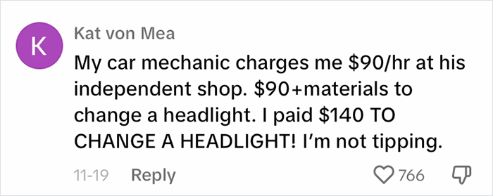 "I Didn't Tip": Man Gets His Car Fixed For $500, Is Surprised To See The Tipping Screen