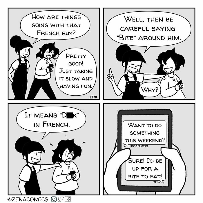 A Comic About Having A French Boyfriend