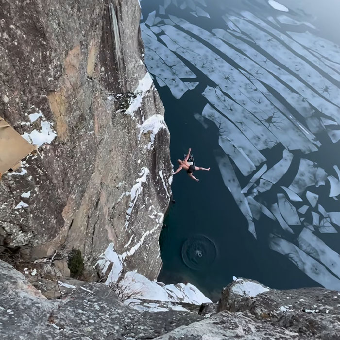 &ldquo;Viking Guy&rdquo; Breaks World Record For Highest Death Dive, Shares Impressive Video Online