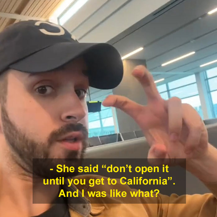 “Grandma’s Trying To Get Me Arrested”: Man Stopped By The TSA Over Surprise Gift From Grandma “Grandma’s Trying To Get Me Arrested”: Man Stopped By The TSA Over Surprise Gift From Grandma