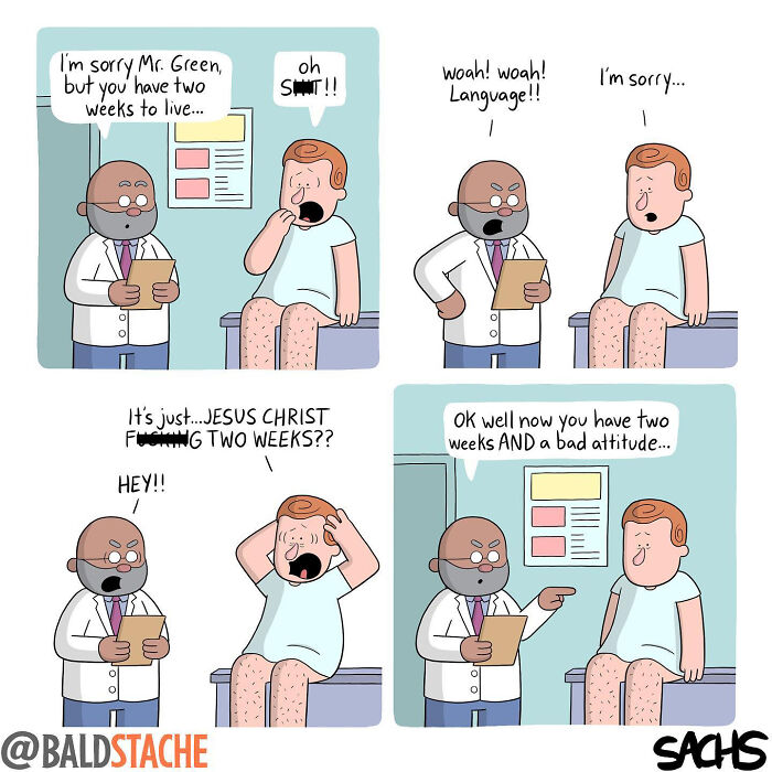 Absurd Comics About Everyday Situations By Cartoonist Josh Sachs (New Pics)