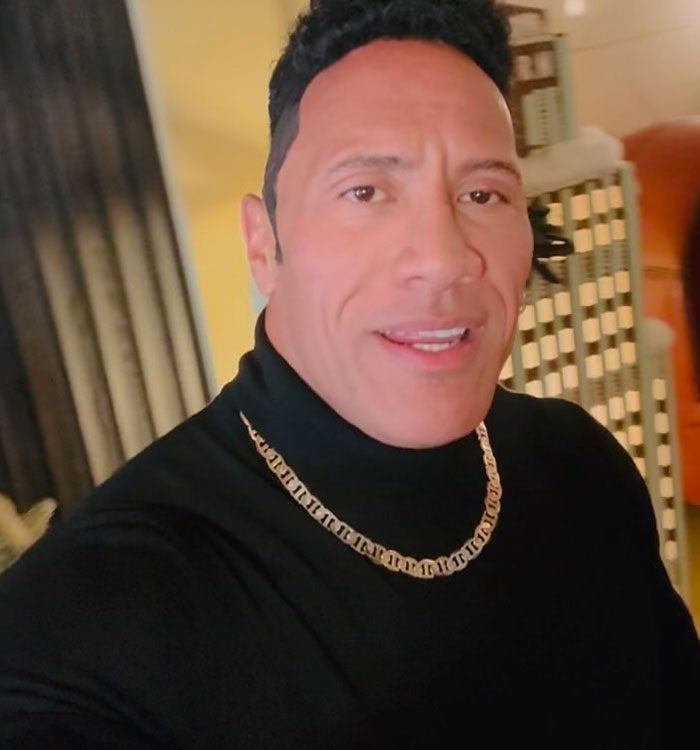 Dwayne Johnson Recreated Viral Meme Of Younger Self For Christmas, And Fans Were Not Ready