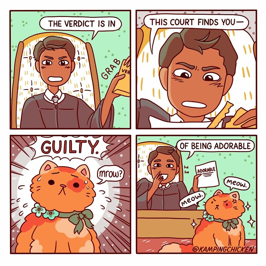 “The Weirdness Of Life Told Through Comics”: 22 New Comics By “Kamping Chicken”