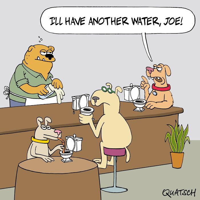 This Comics Artist Illustrates Absurd And Fun Situations In The Human And Animal Worlds (23 New Pics)