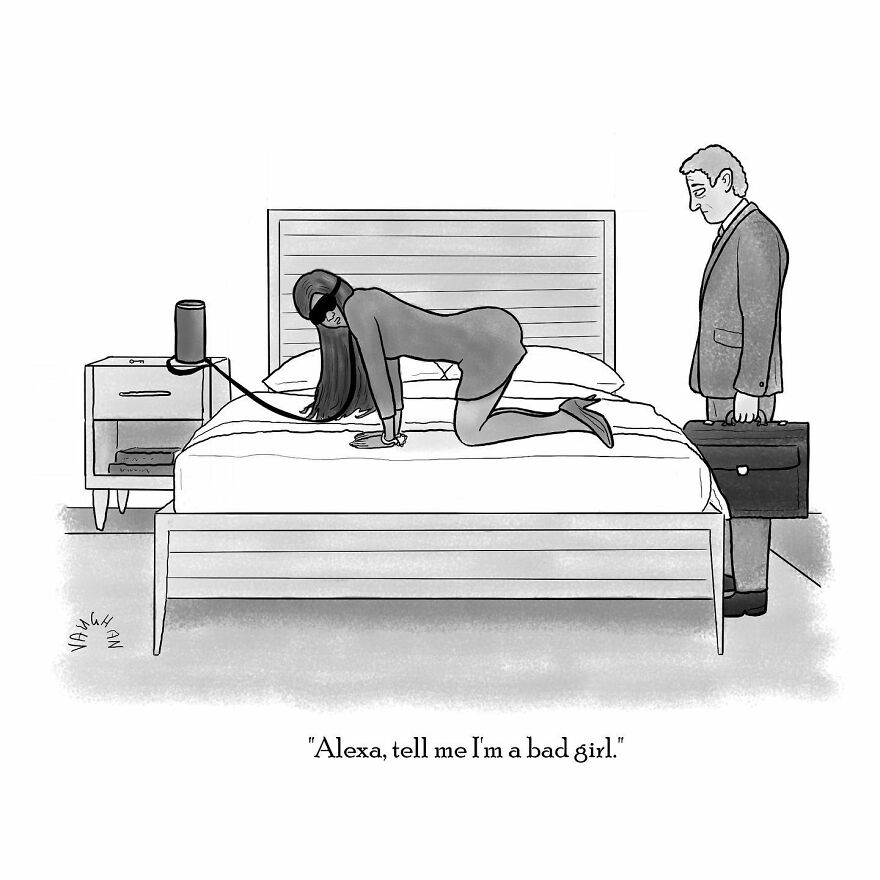 Here Are 43 New Hilarious Single-Panel Comics By Cartoonist Vaughan Tomlinson