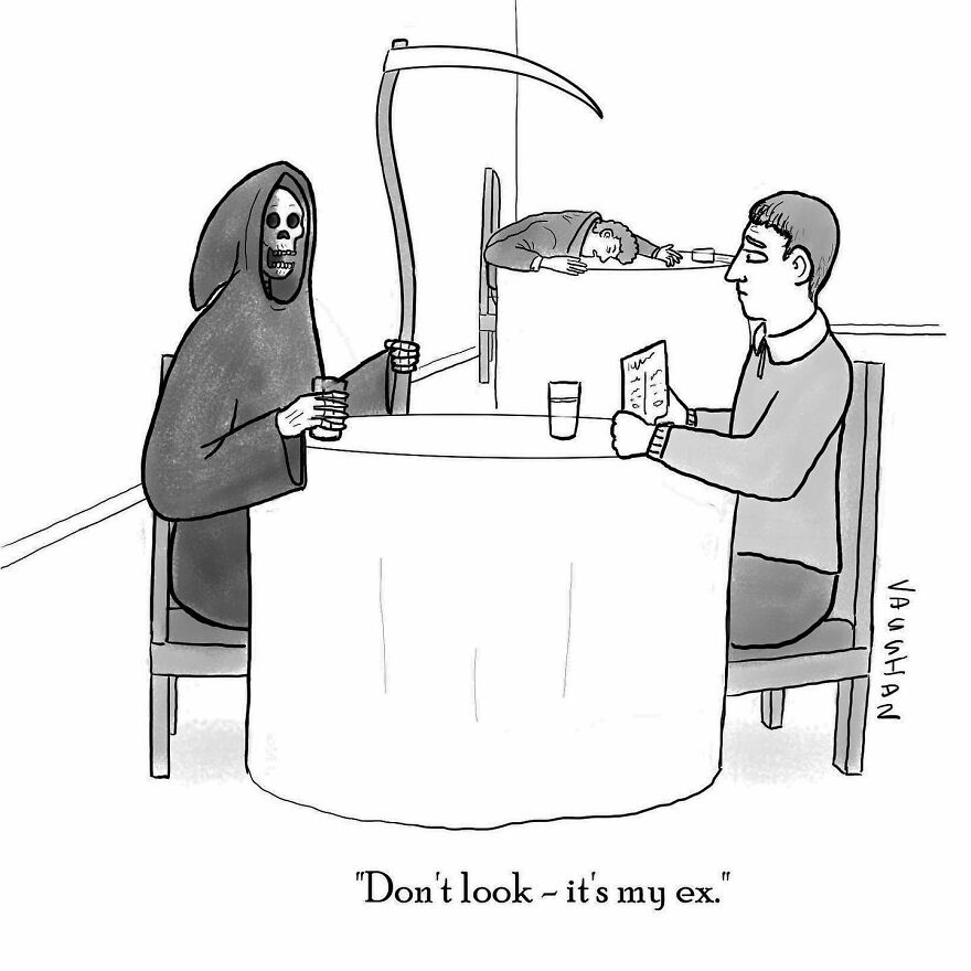 Here Are 43 New Hilarious Single-Panel Comics By Cartoonist Vaughan Tomlinson