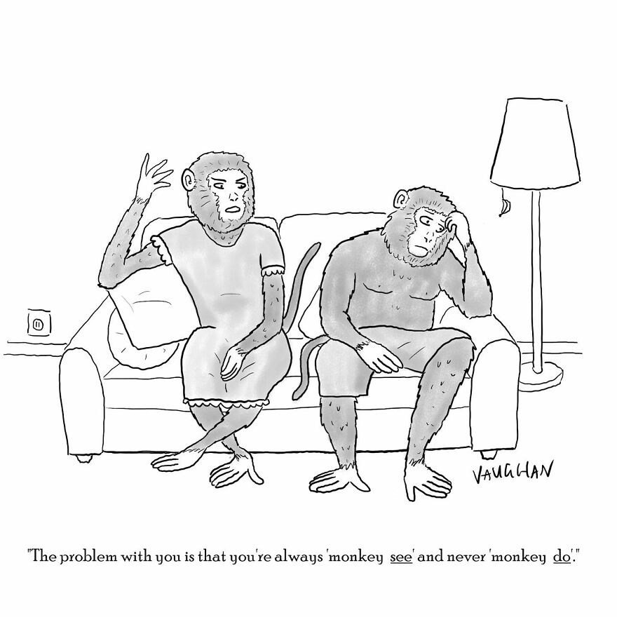 Here Are 43 New Hilarious Single-Panel Comics By Cartoonist Vaughan Tomlinson