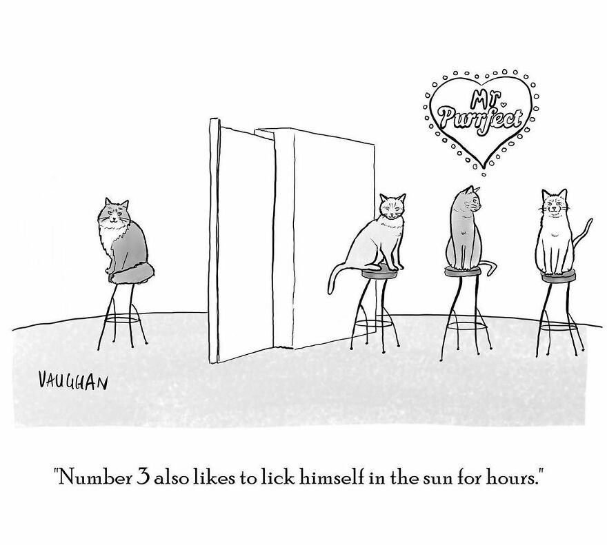 Here Are 43 New Hilarious Single-Panel Comics By Cartoonist Vaughan Tomlinson