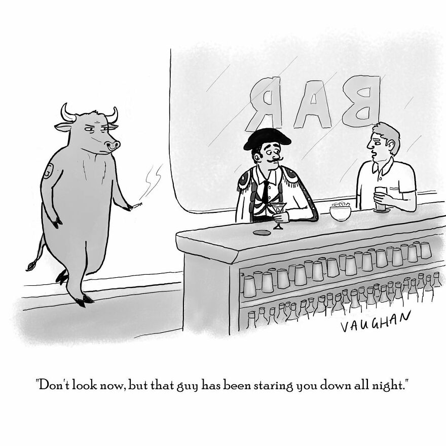 Here Are 43 New Hilarious Single-Panel Comics By Cartoonist Vaughan Tomlinson