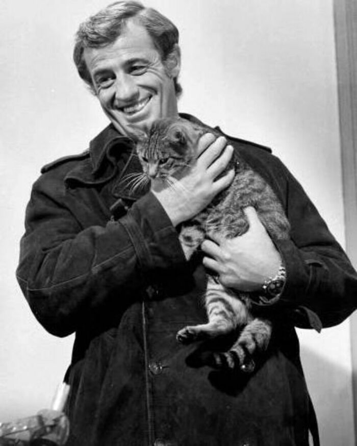 56 Vintage Photos Of Cats Posing With Famous People And Interesting Personalities (New Pics)