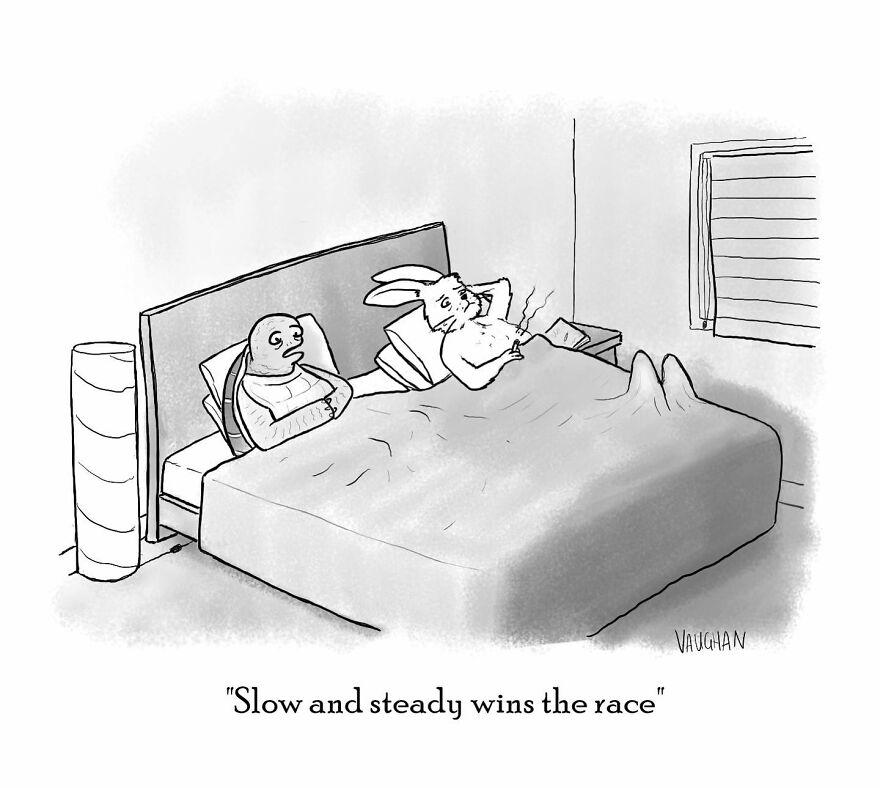 Here Are 43 New Hilarious Single-Panel Comics By Cartoonist Vaughan Tomlinson