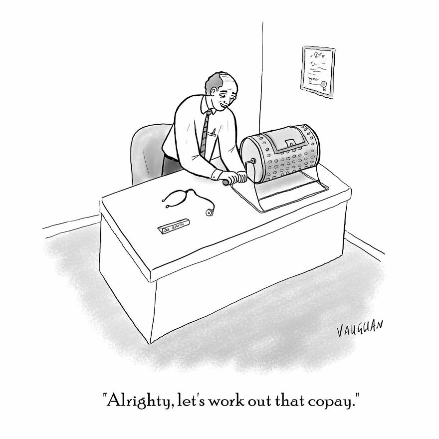 Here Are 43 New Hilarious Single-Panel Comics By Cartoonist Vaughan Tomlinson