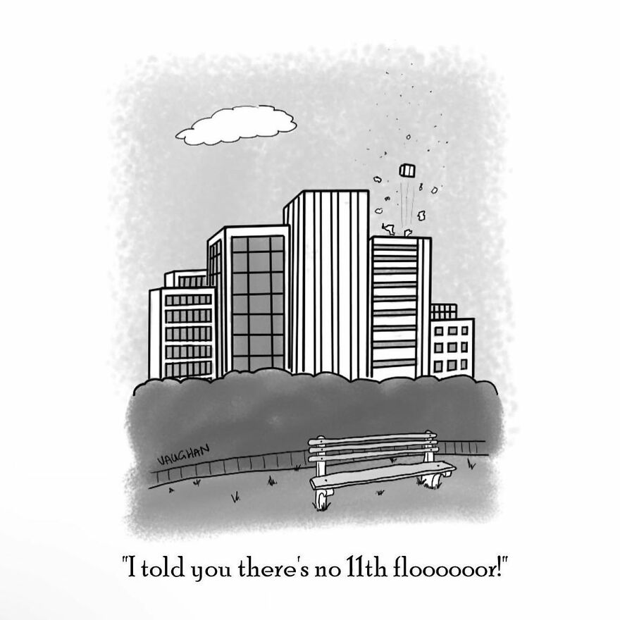 Here Are 43 New Hilarious Single-Panel Comics By Cartoonist Vaughan Tomlinson