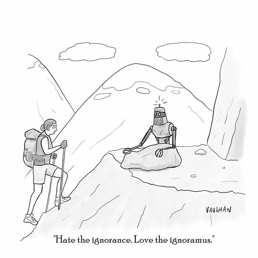 Here Are 43 New Hilarious Single-Panel Comics By Cartoonist Vaughan Tomlinson