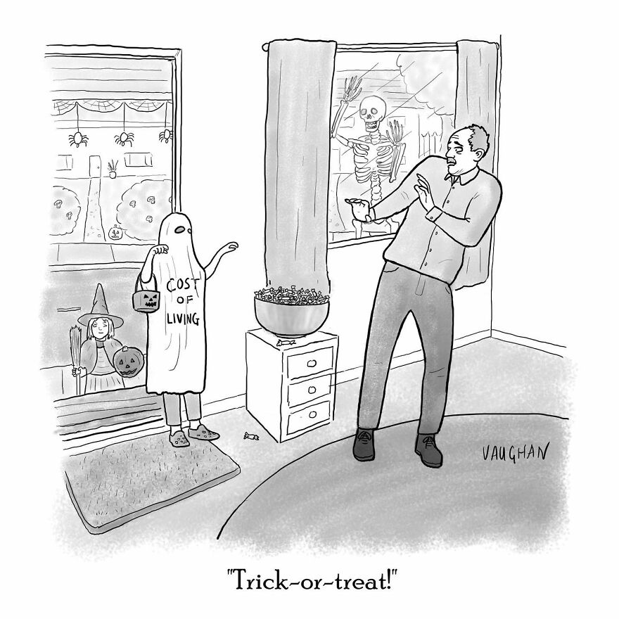 Here Are 43 New Hilarious Single-Panel Comics By Cartoonist Vaughan Tomlinson