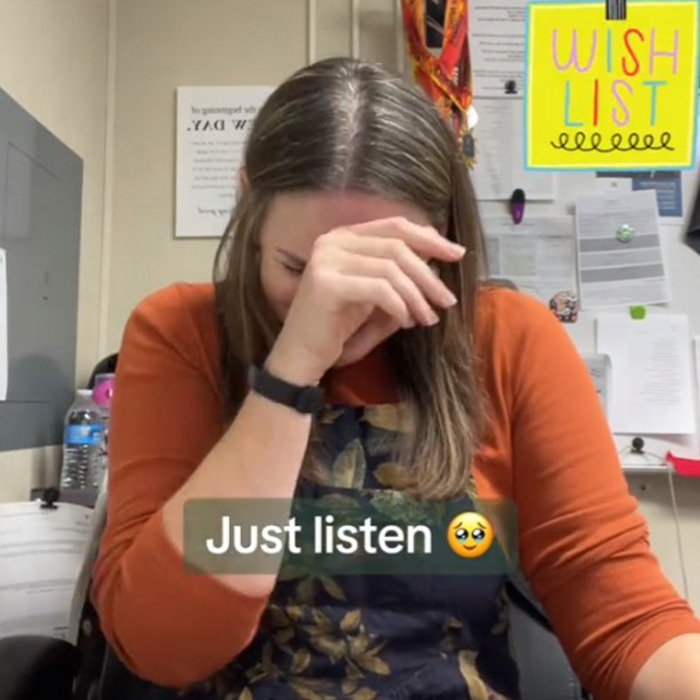 &ldquo;Cue Waterfall&rdquo;: Vegas Teacher In Tears After Revealing What Students Added To Christmas Wish List