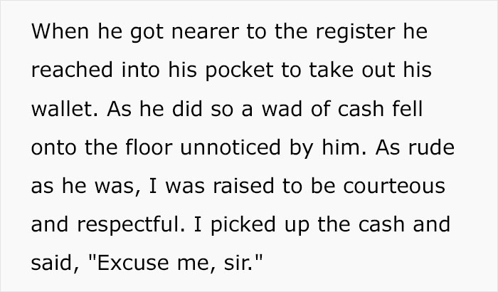Entitled Man Cuts In Line And Yells At A Kid At Food Court, Loses $147 Due To His Rudeness Entitled Man Cuts In Line And Yells At A Kid At Food Court, Loses $147 Due To His Rudeness