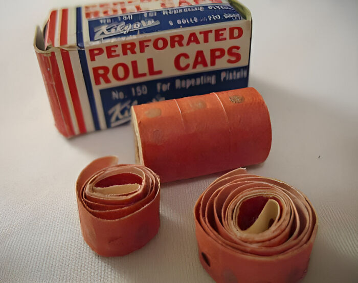 I Can Smell This Picture- When We Got Bored With Our Cap Guns We Started Bashing The Whole Rolls With A Hammer! Fun Times In The 1970s!