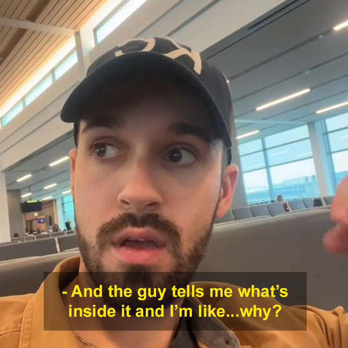 “Grandma’s Trying To Get Me Arrested”: Man Stopped By The TSA Over Surprise Gift From Grandma “Grandma’s Trying To Get Me Arrested”: Man Stopped By The TSA Over Surprise Gift From Grandma