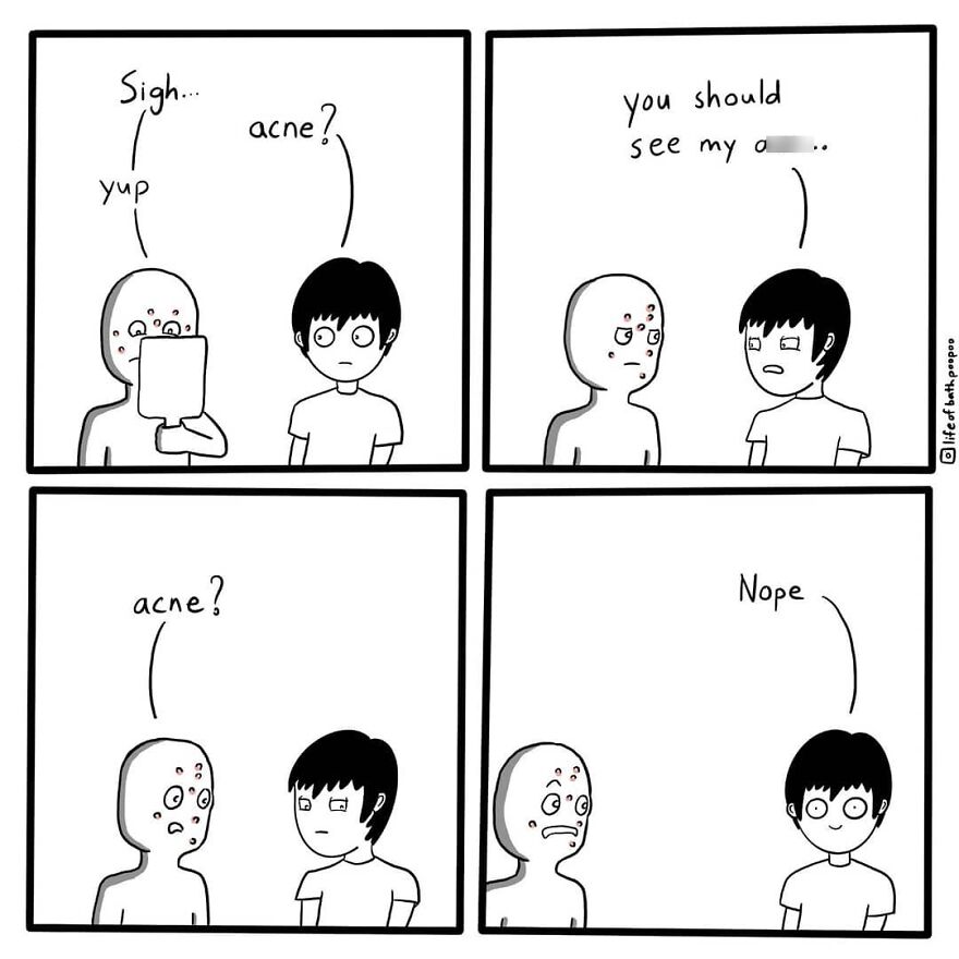 Twisted Endings: 30 New Dark Humor Comics By This Artist