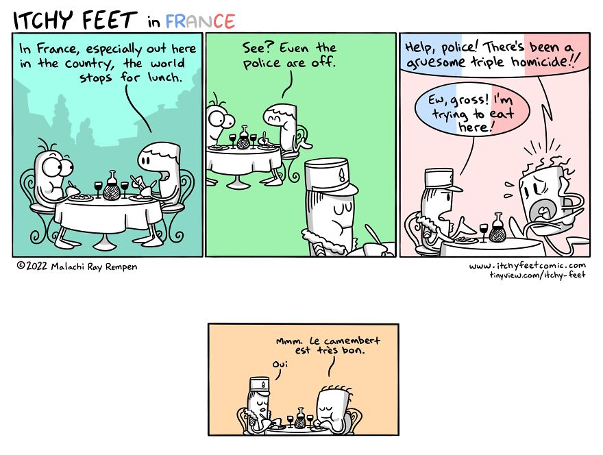 Hilarious Comics Depict Culture Differences Between Different Countries