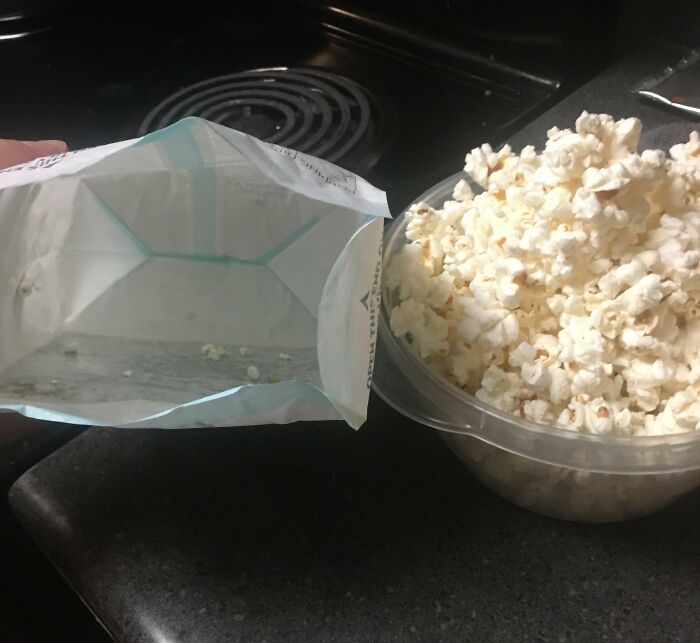 Every Kernel Popped. This Has Never Happened To Me