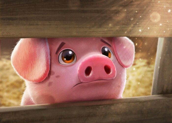 Illustration Of A Pig