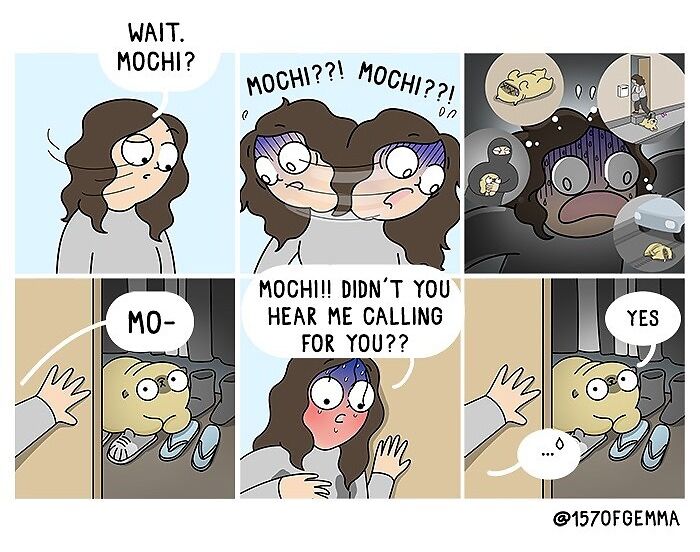 How It Looks To Live With A Dog Perfectly Captured In Hilarious Comics (New Pics)